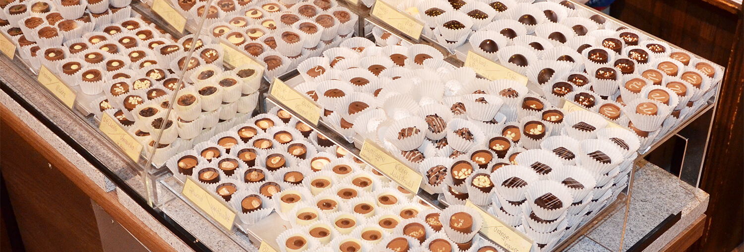 Übersichtsbild Pralinentheke