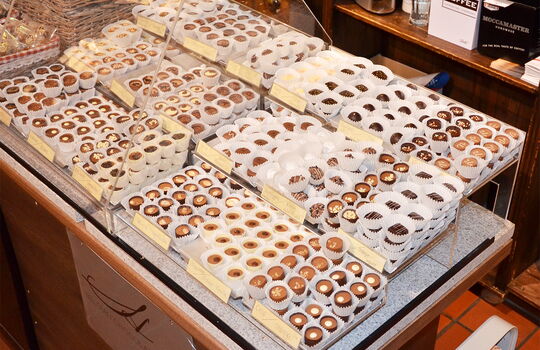 Übersichtsbild Pralinentheke